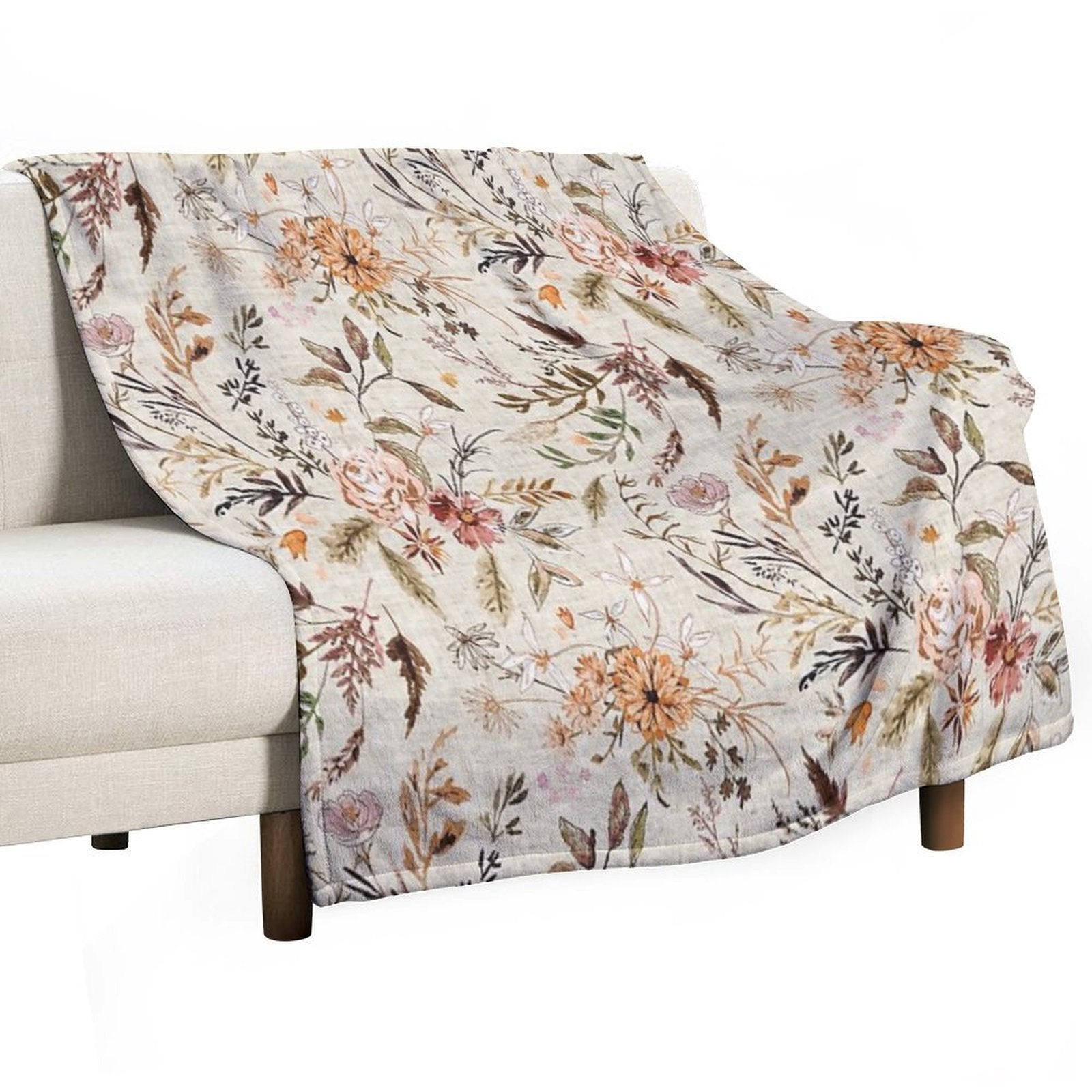 Delilah (autumn) Lightweight Throw Blanket