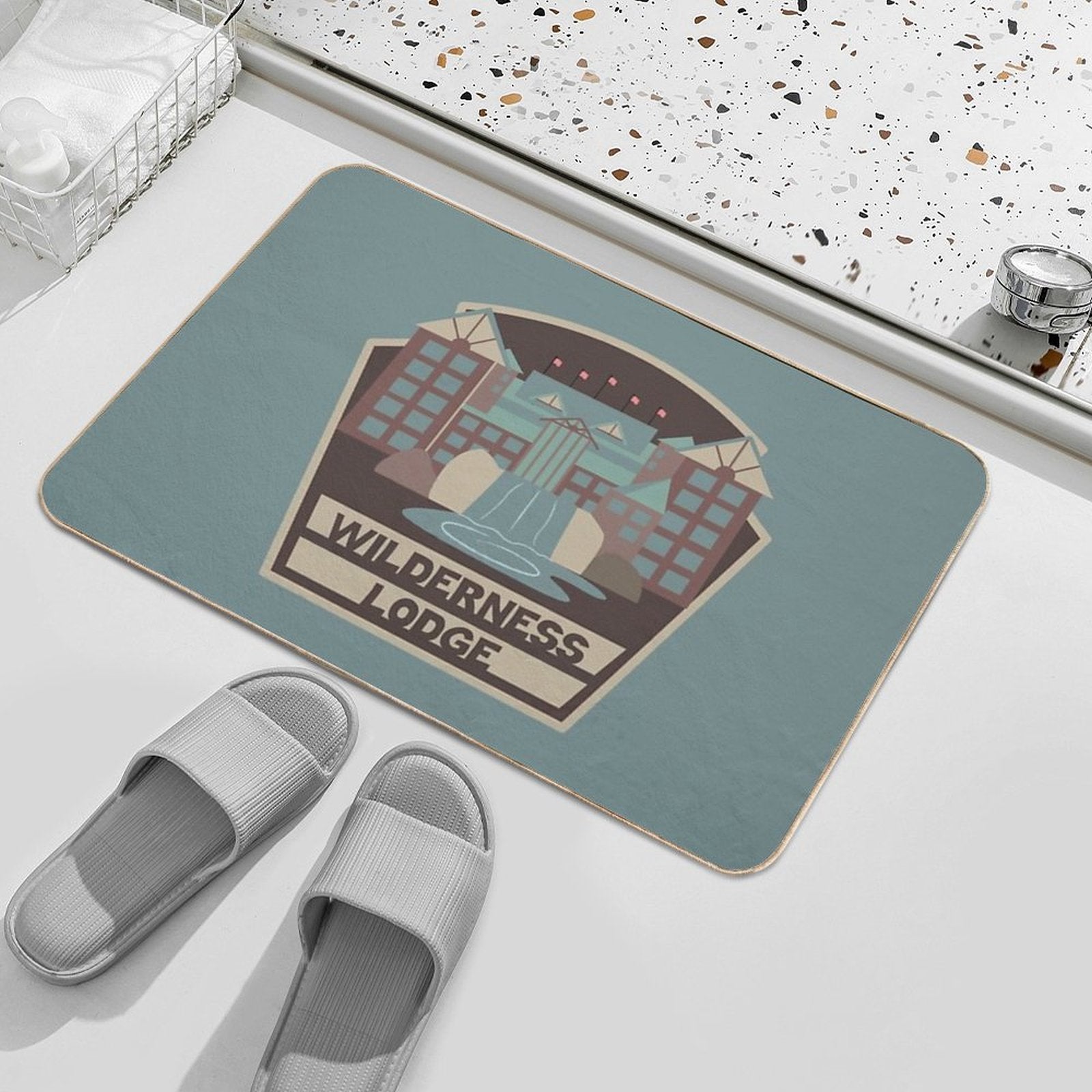 Wilderness Lodge  High-Traffic Bath Mat