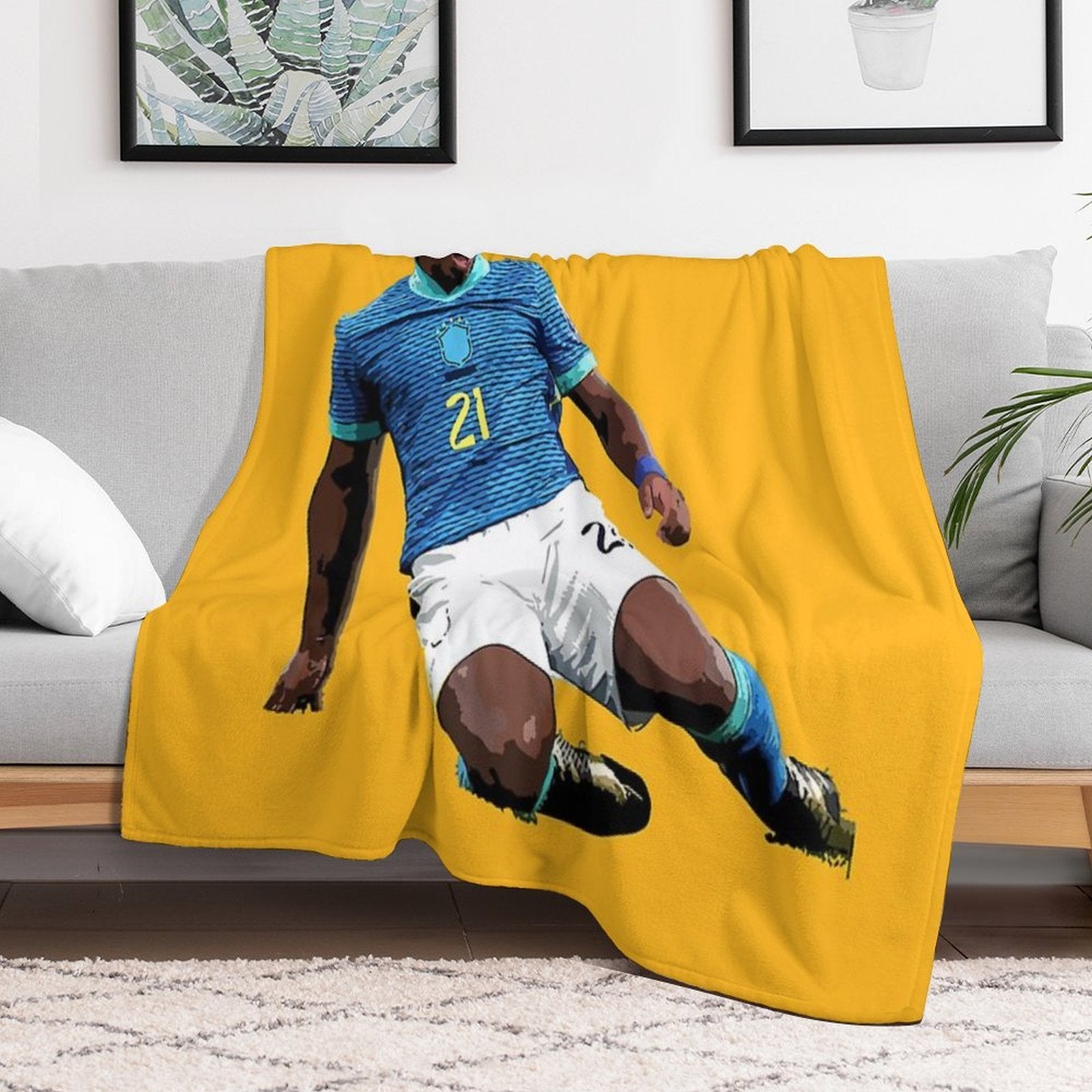Endrick All-season Throw Blanket
