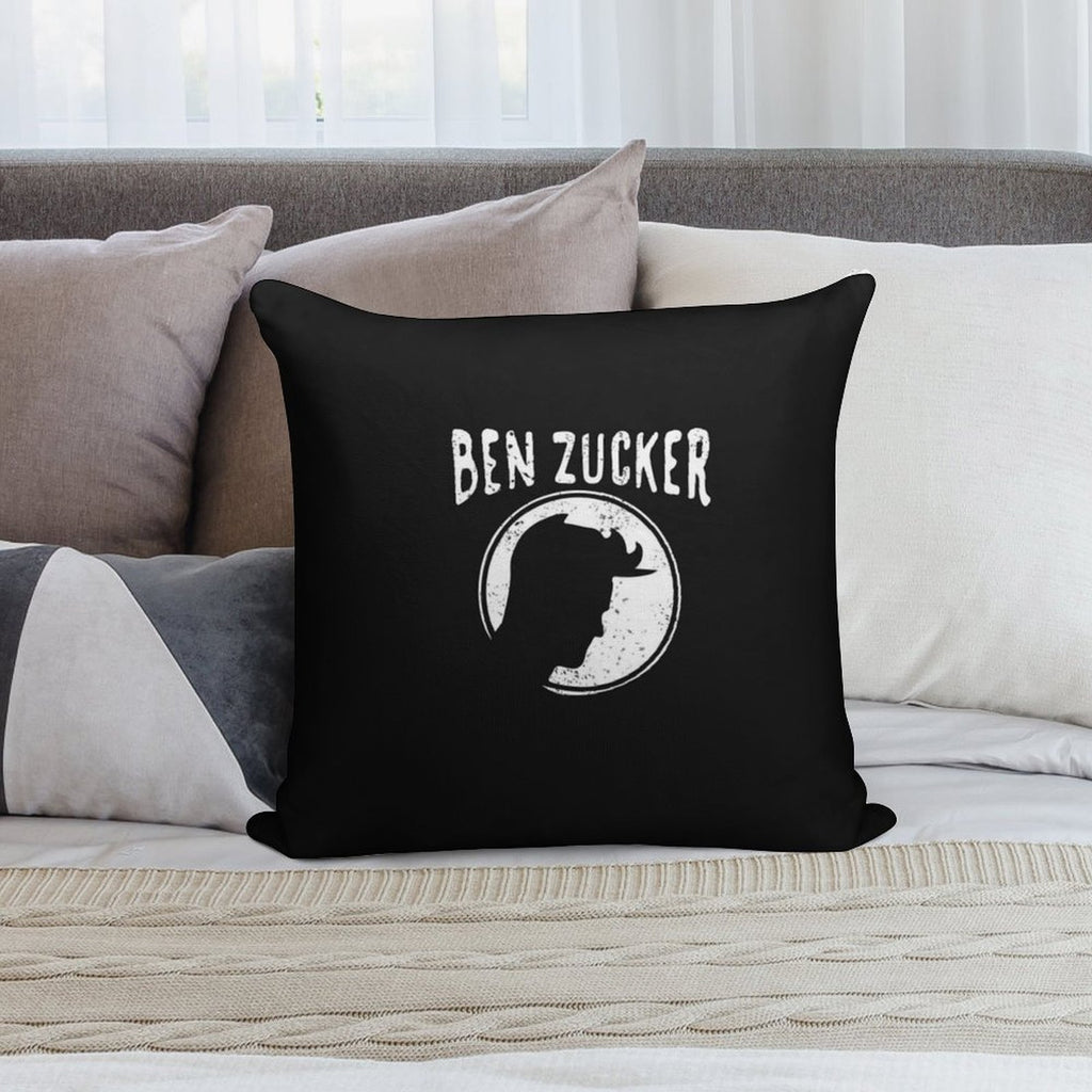 Ben Zucker Soft Skin-Friendly Throw Pillow