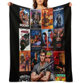 Cinema of Dolph Machine-washable Throw Blanket