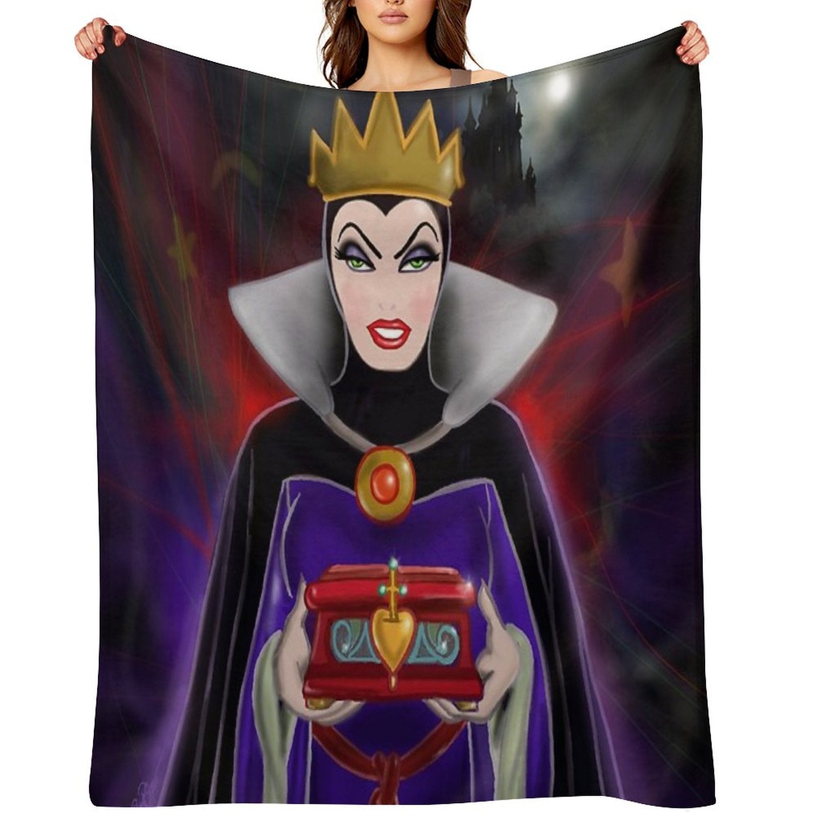 Queen of Evil Lightweight Throw Blanket