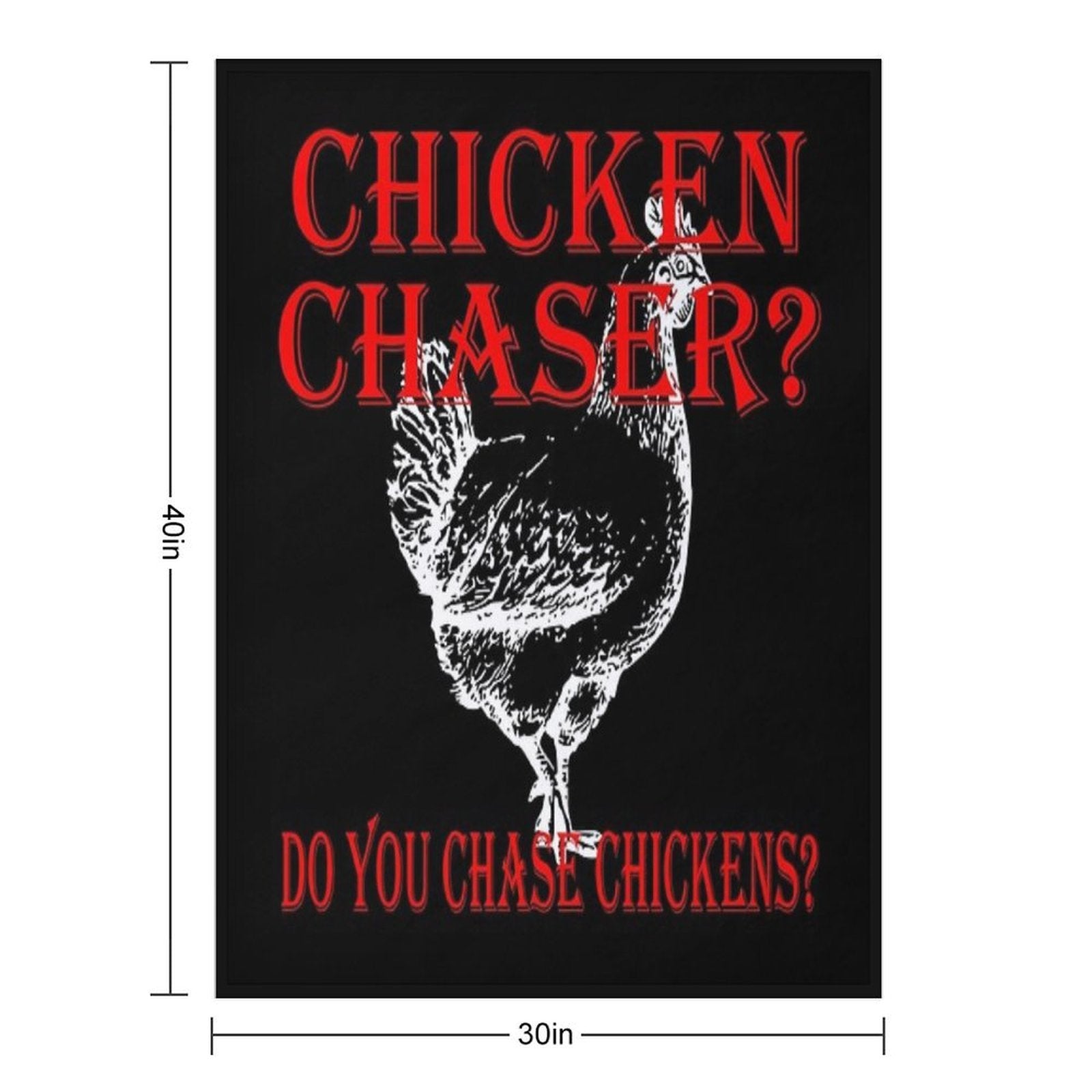 Chicken Chaser Do You Chase Chickens - Videogame Velvety-soft Throw Blanket