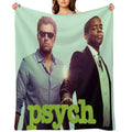 Psych Anti-pilling Throw Blanket