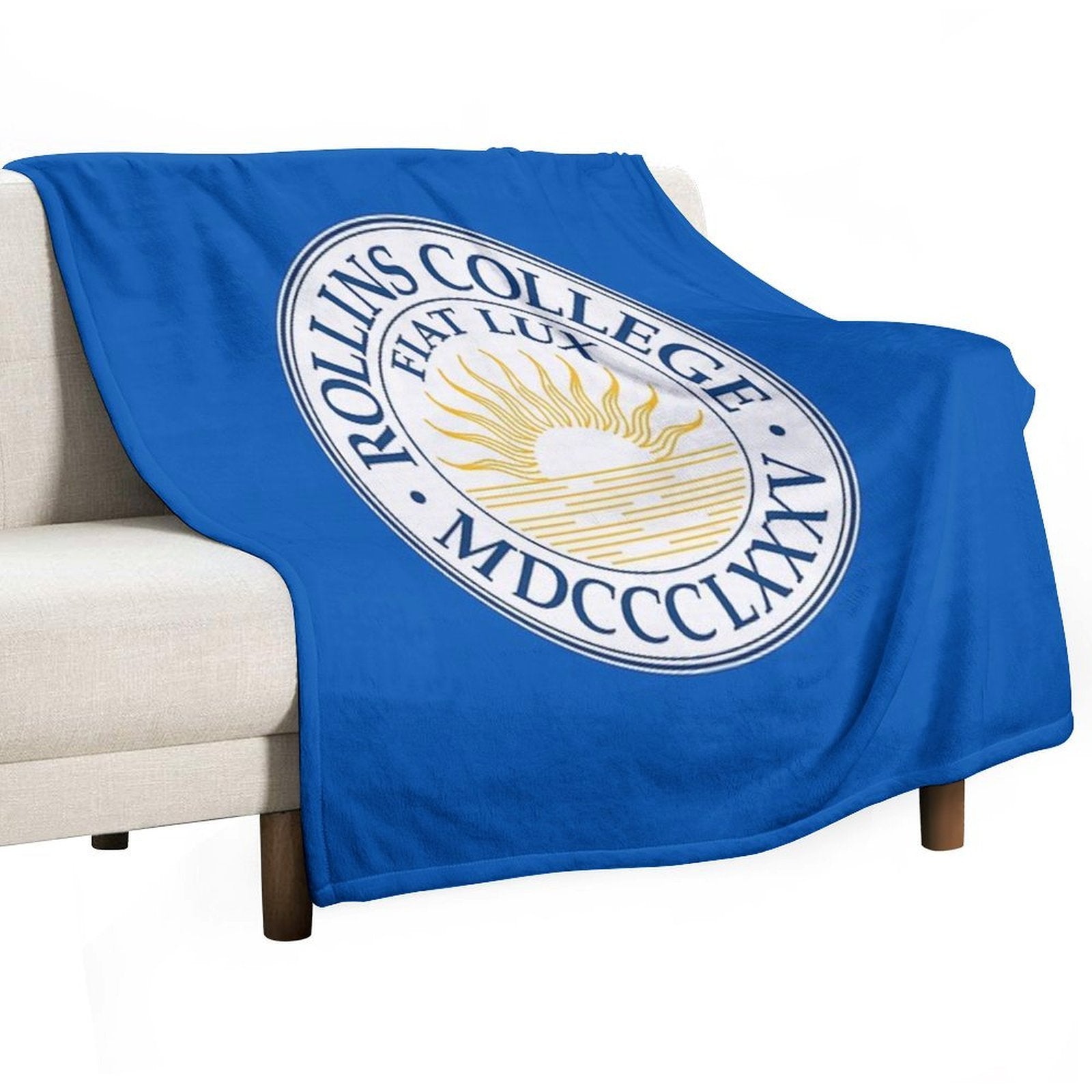 Rollins College Gift-ready Throw Blanket