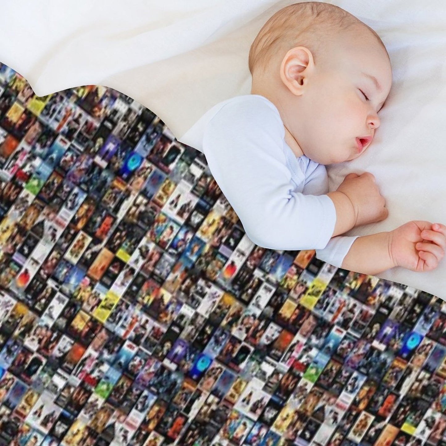 Mixed Movie Montage All-season Throw Blanket