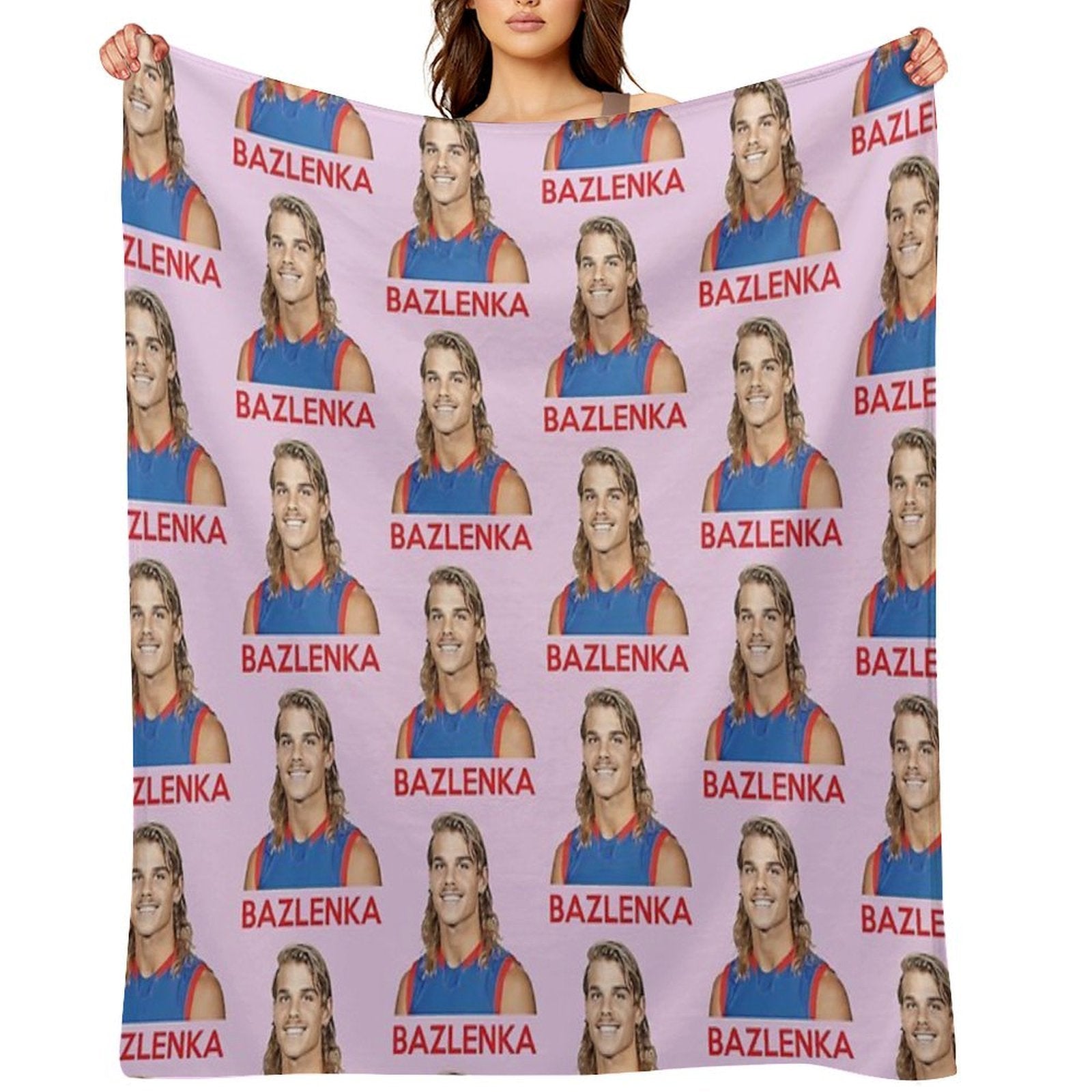 Bailey Smith - Bazlenka Machine-washable Throw Blanket