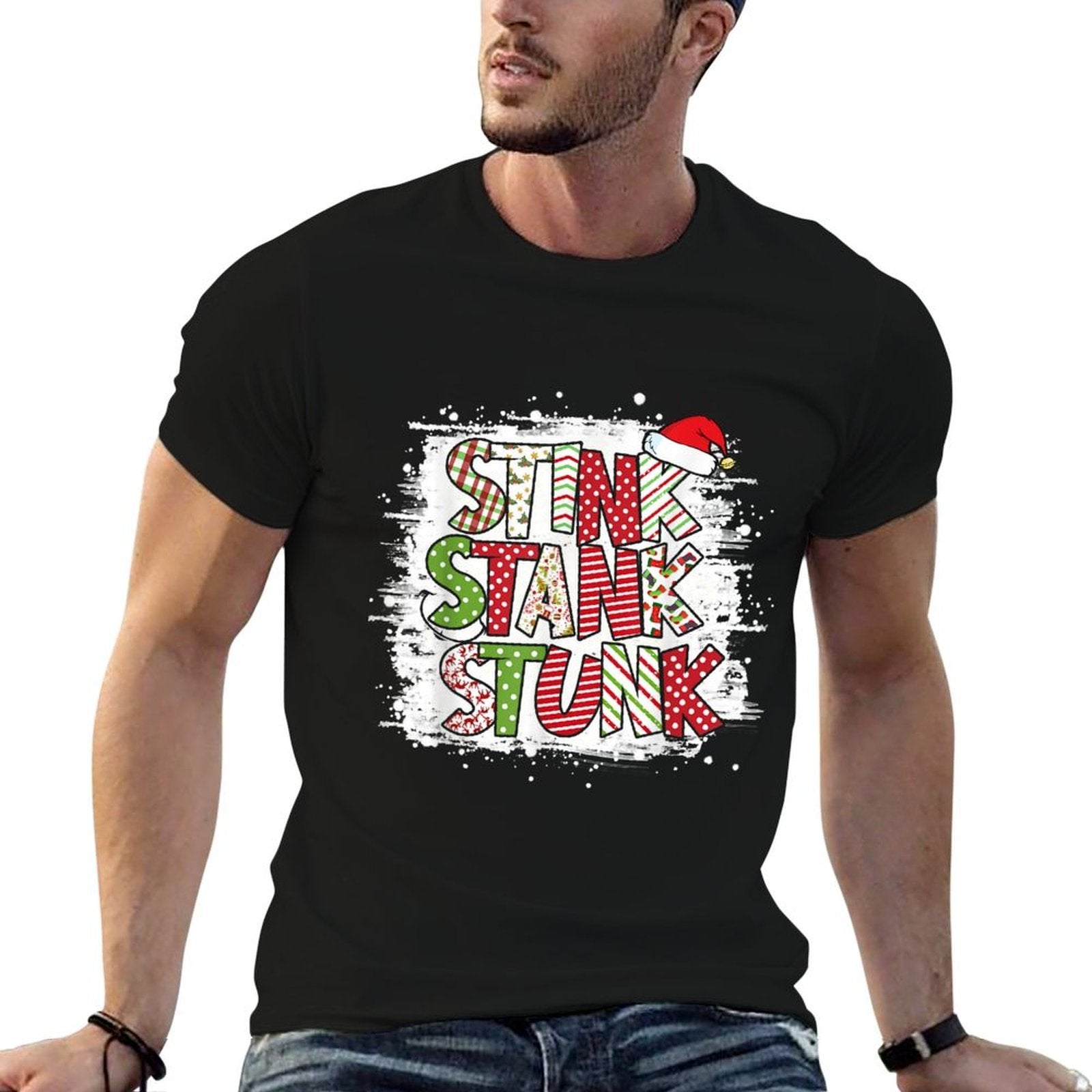 Christmas 2021 Stink Stank Stunk Family Matching Xmas  Soft T-Shirt