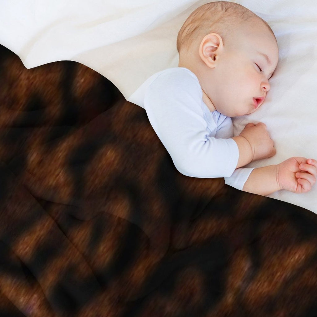 Leopard Print Velvety-soft Throw Blanket