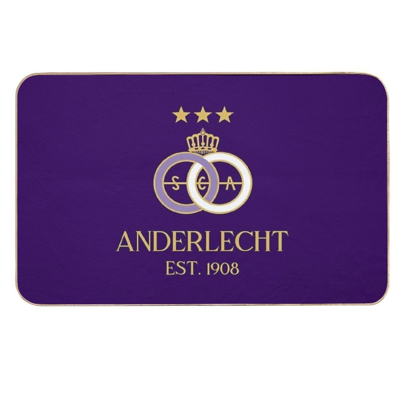 Anderlecht Gold  Long-Lasting Bath Mat