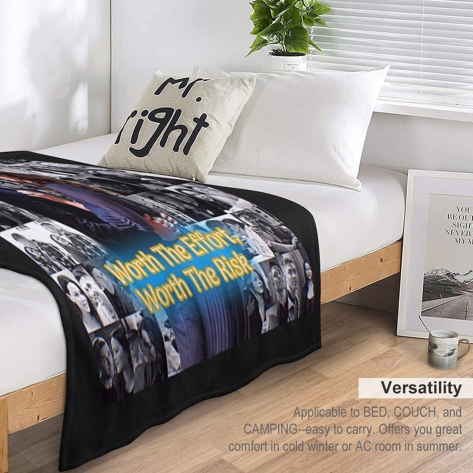 The Story of Chenford Travel-friendly Throw Blanket