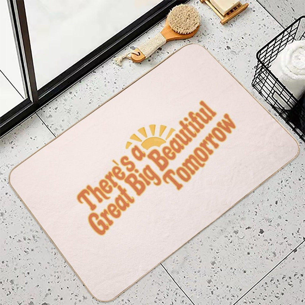 Great Big Beautiful Tomorrow 3  Odorless Bath Mat