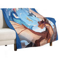 Wings of Fire - Clay And The Dragonets of Destiny Shrink-resistant Throw Blanket