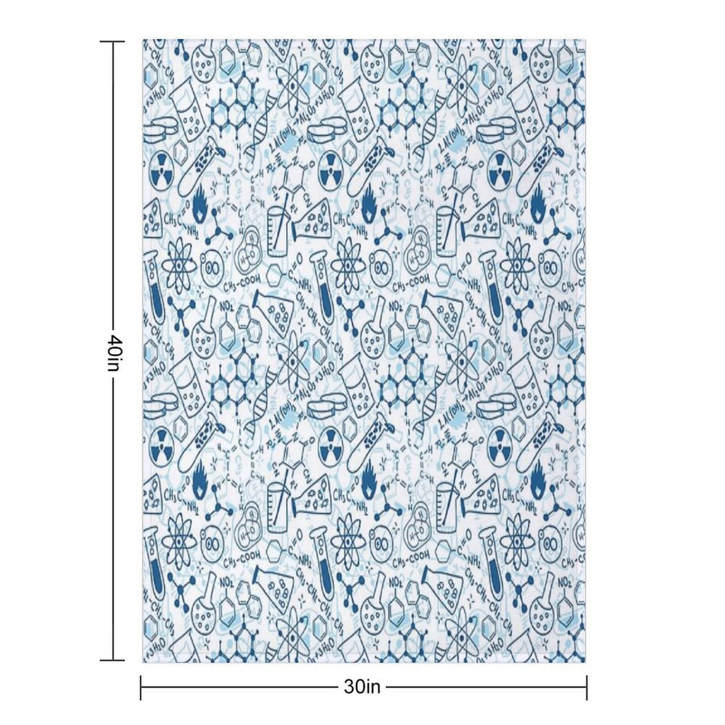 Chemistry Durable Throw Blanket