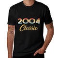 Born In 2004 Classic 00s Celebration Retro 17th Birthday  Odor-resistant T-Shirt