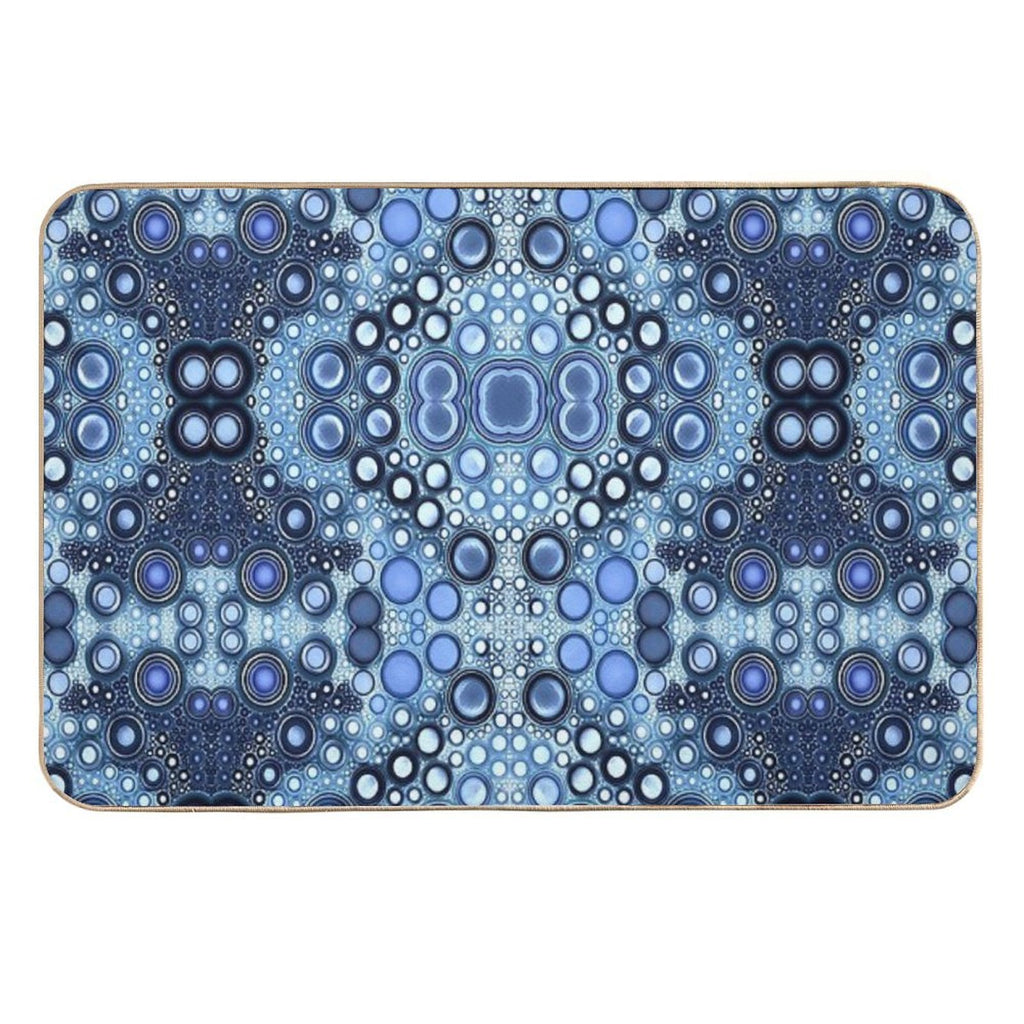 Jewels of Blues  Anti-Trip Bath Mat