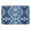Jewels of Blues  Anti-Trip Bath Mat
