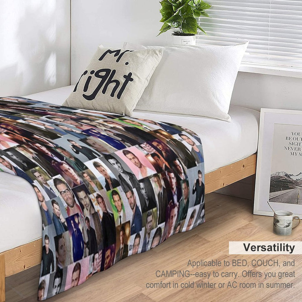 Daniel Gillies Comfort Throw Blanket
