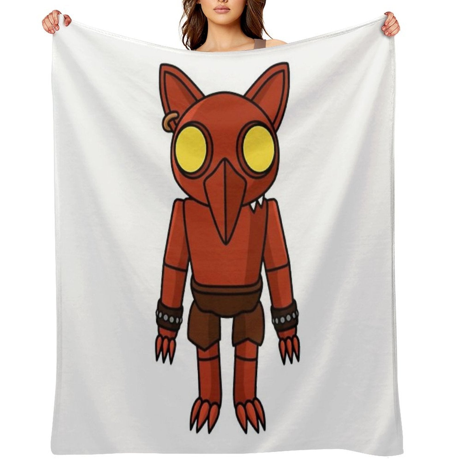 Doors Entities Figure Rush Ambush A-60 A-90 A-120 Seek Stare El Goblino Dupe Halt Jeff Bob Eyes Screech Jack Glitch Timothy Shad Shrink-resistant Throw Blanket