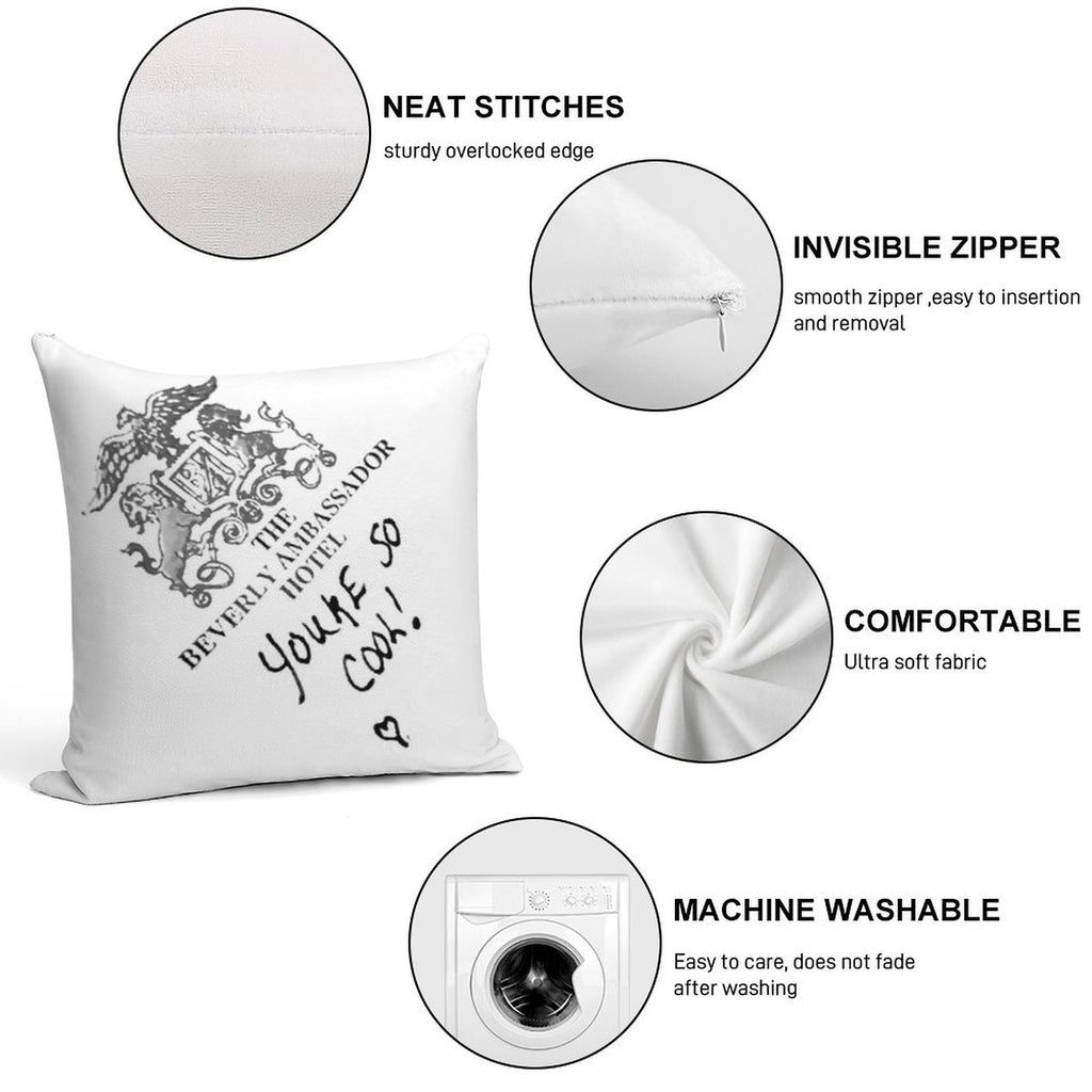 You're So Cool! Soft Skin-Friendly Throw Pillow