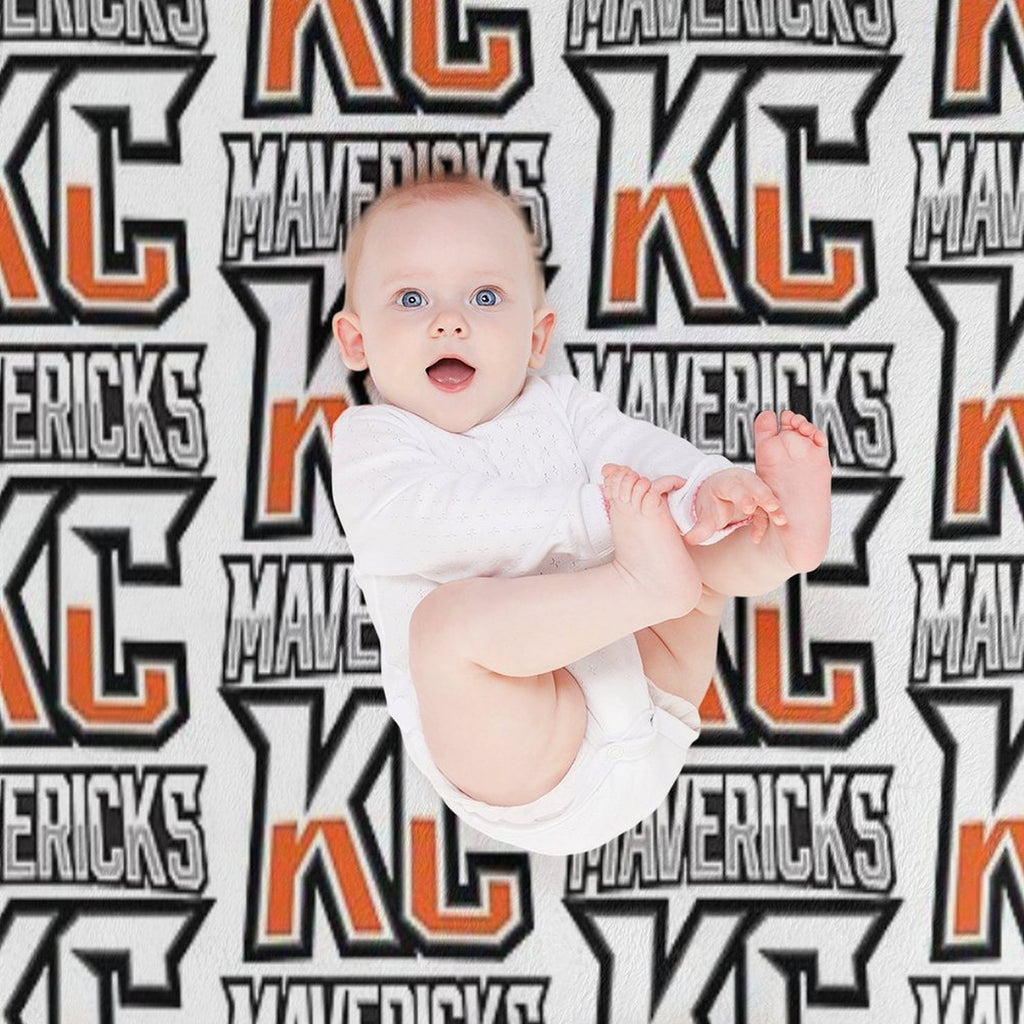 Kansas City Mavericks Plush Throw Blanket