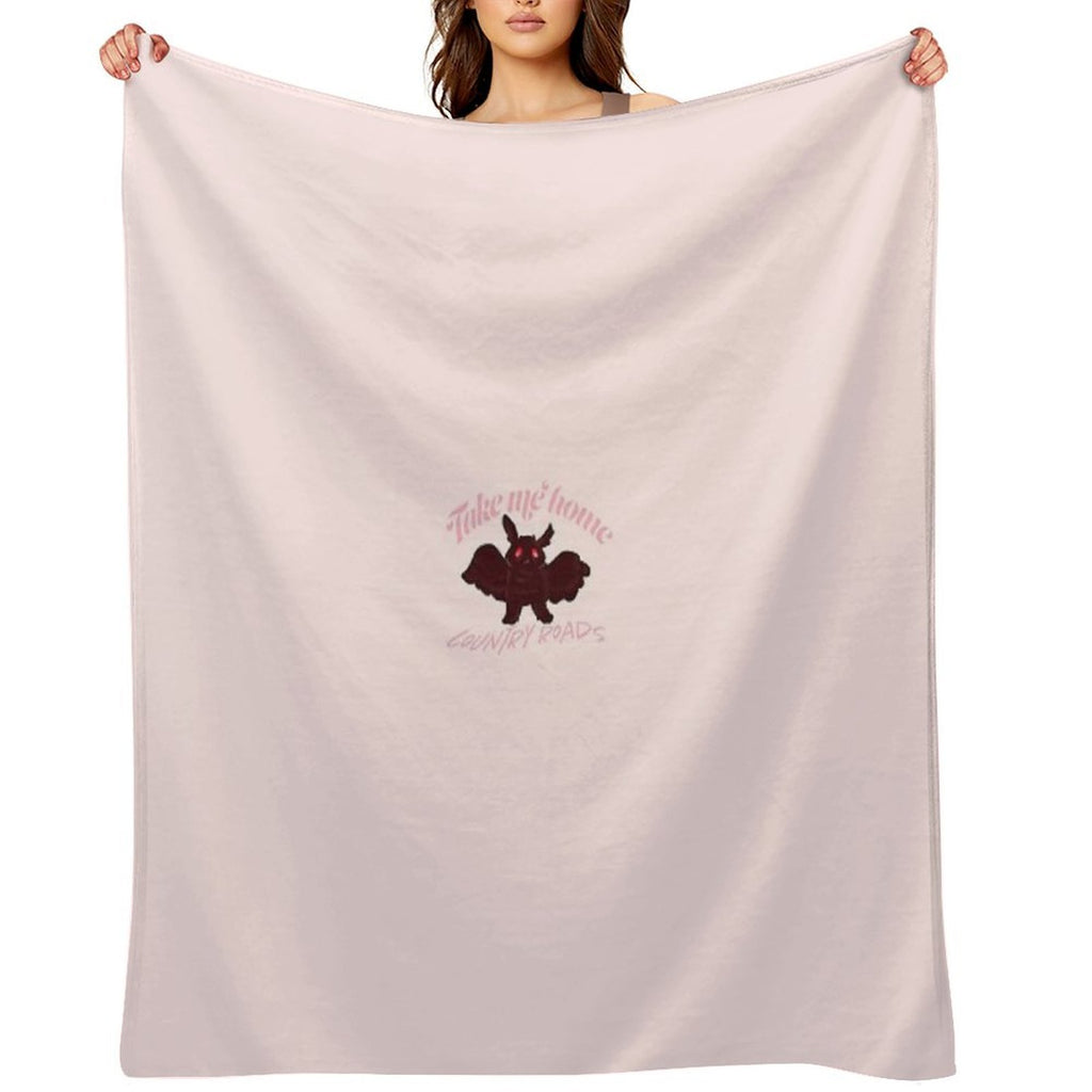 Take Me Home Country Roads Mothman! Durable Throw Blanket