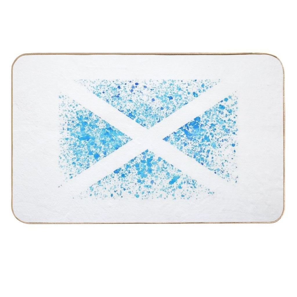 Scottish Saltire Flag - The Cross of St Andrew, Patron Saint of Scotland  Easy To Clean Bath Mat