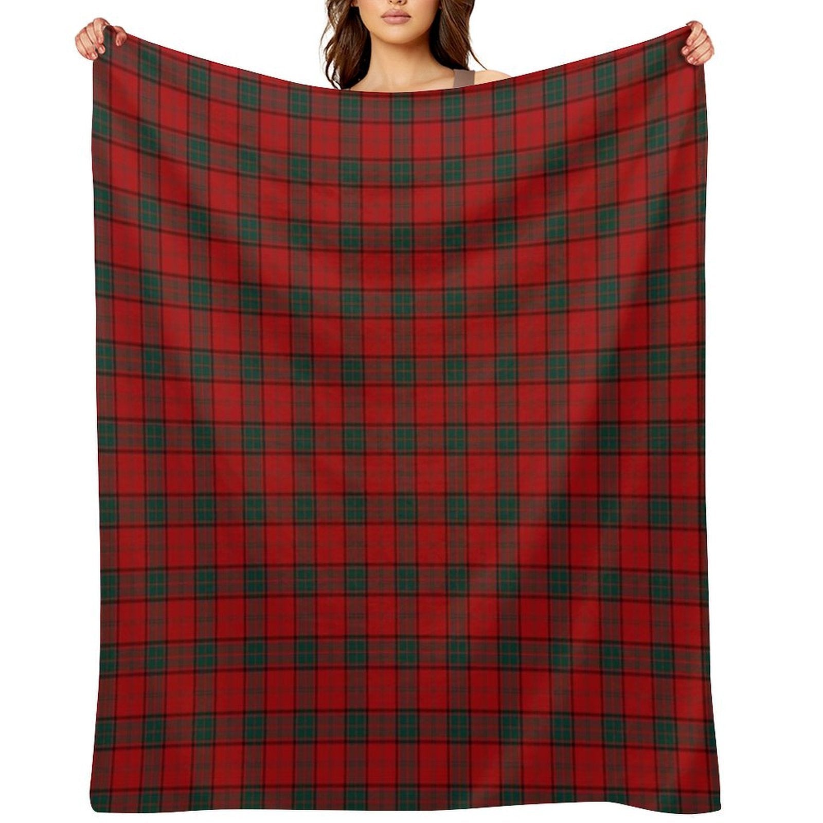 Clan Maxwell Tartan Lightweight Throw Blanket