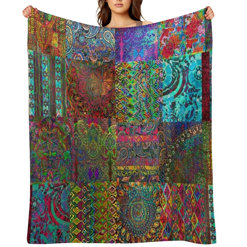 Bohemian Wonderland Durable Throw Blanket
