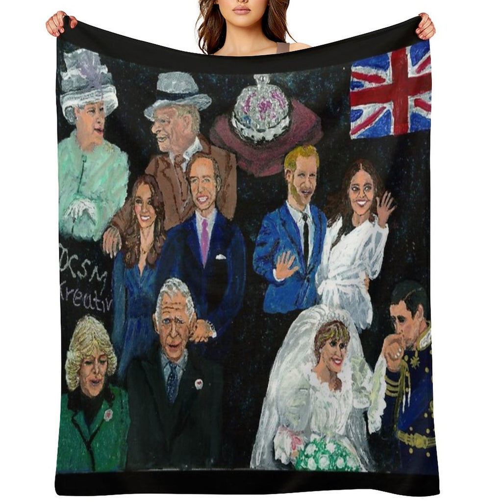 Royal Travel-friendly Throw Blanket