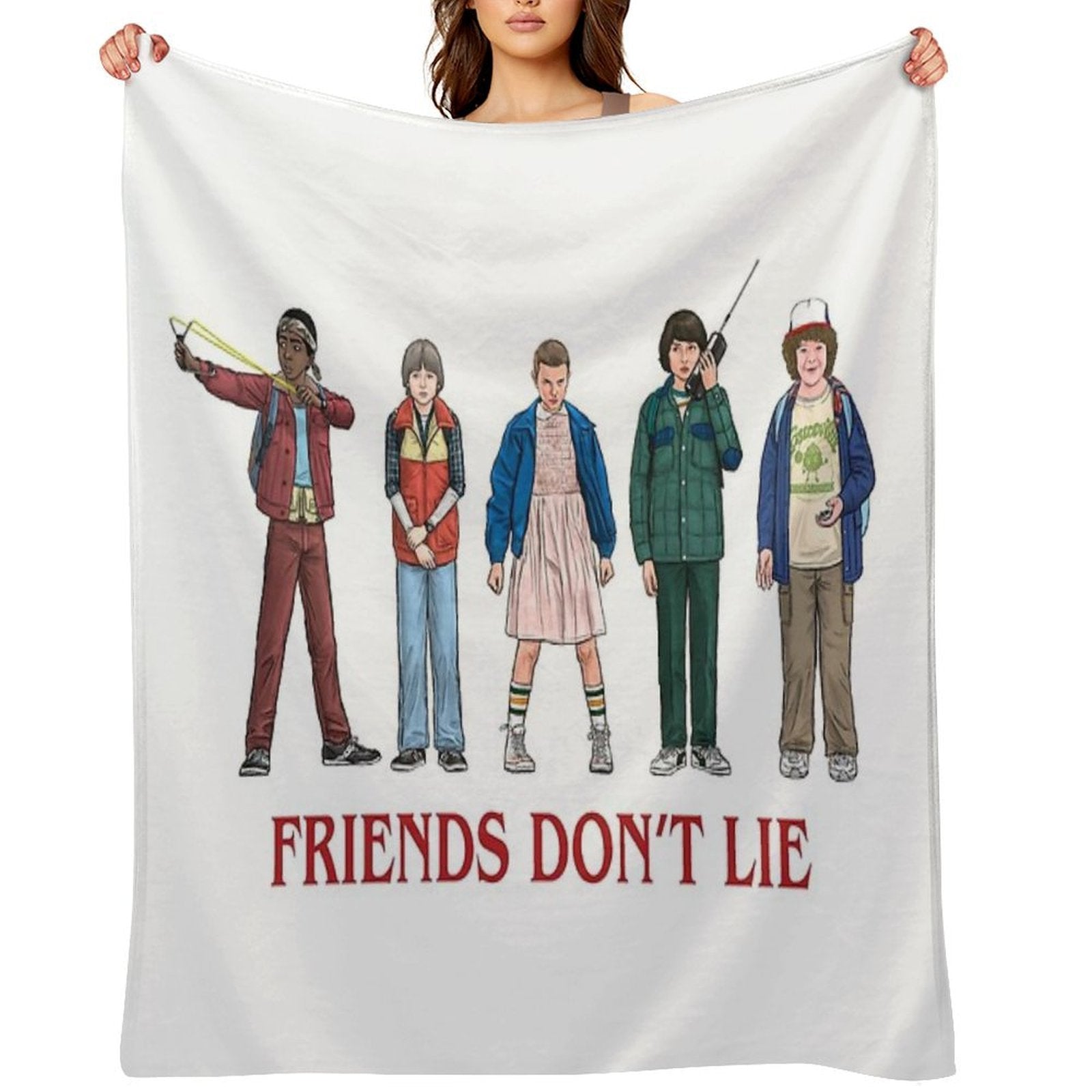 FRIENDS DON'T LIE - 2016 Anti-pilling Throw Blanket