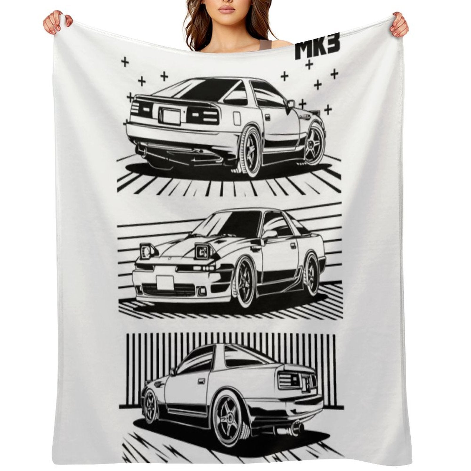 Supra MK3 Versatility Throw Blanket