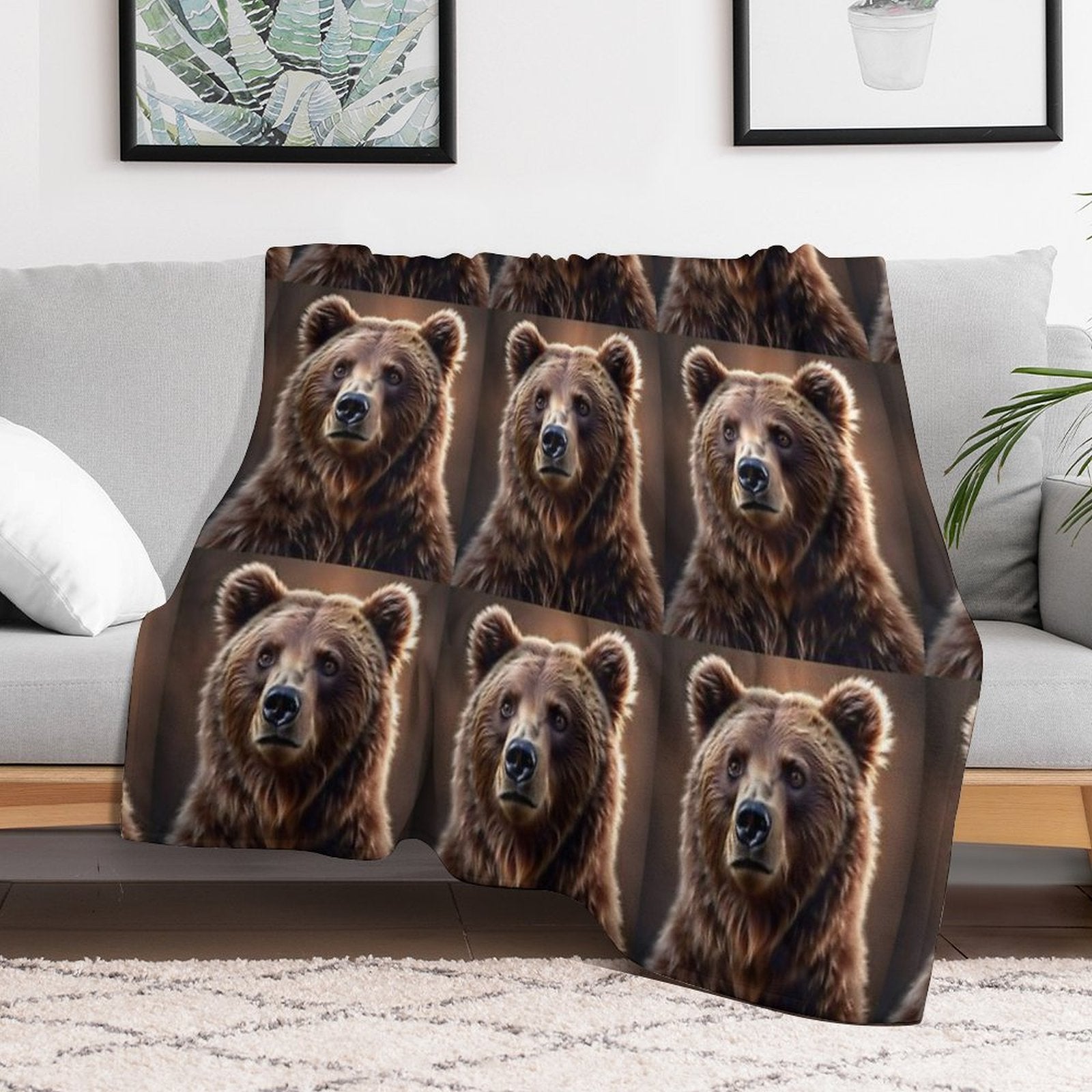 Bear Comfort Throw Blanket