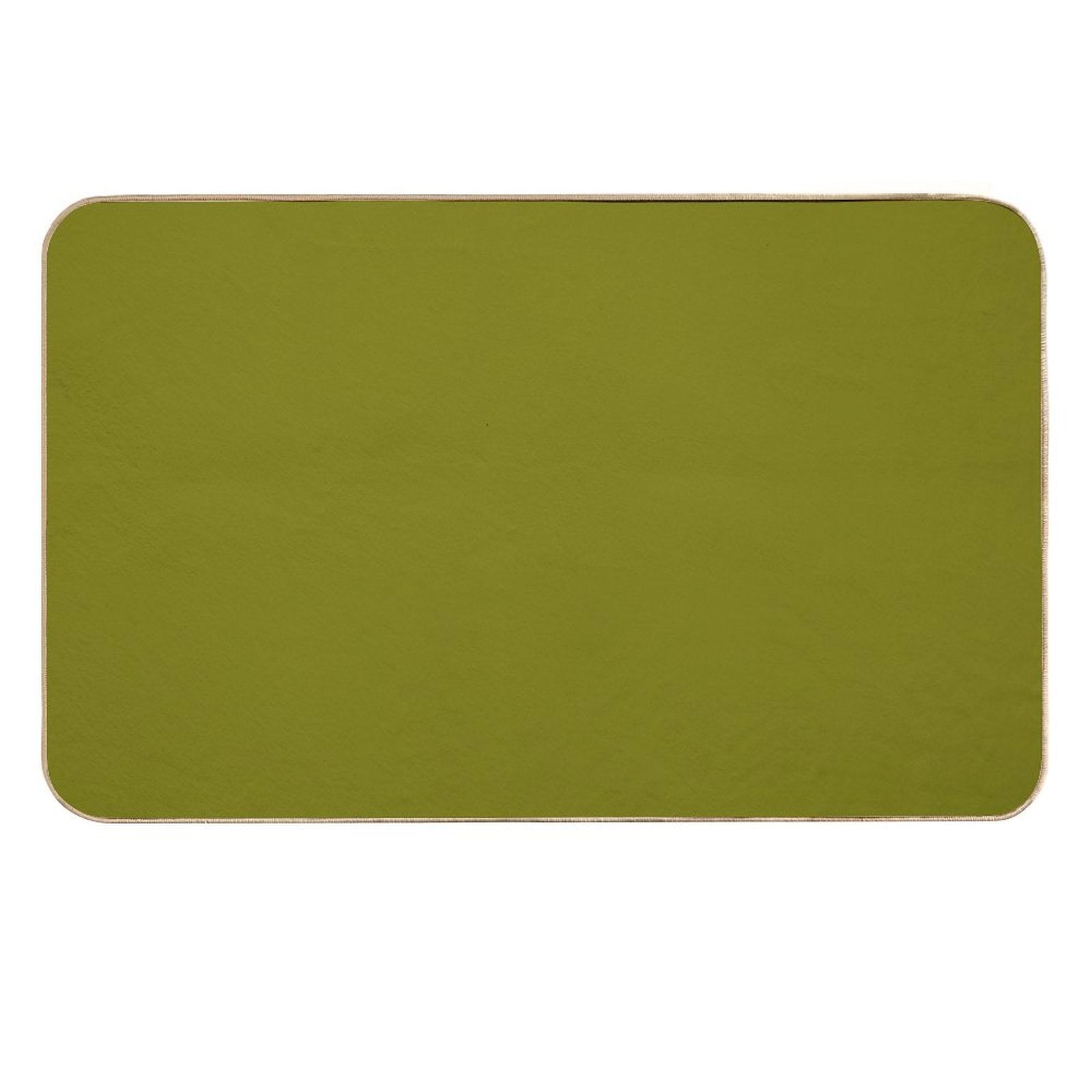 Olive Green  High-Traffic Bath Mat