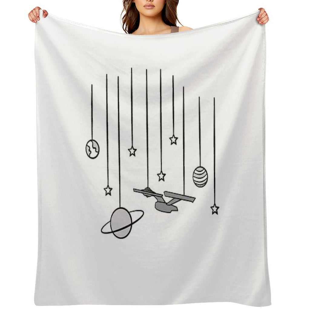 Star Trek USS Enterprise Multi-functional Throw Blanket