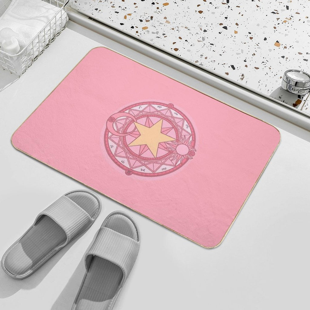 Magic Circle  Easy To Clean Bath Mat
