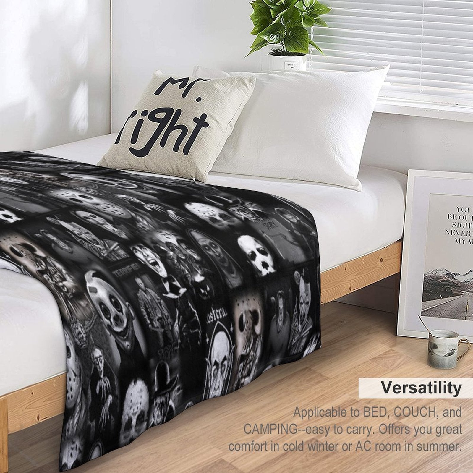 Horror Anti-pilling Throw Blanket