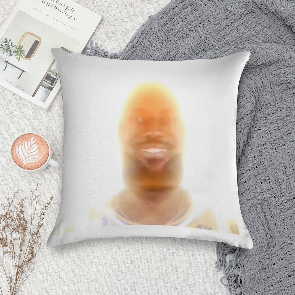 Lebron James  You Are My Sunshine Meme Soft Short Plush Fabric Throw Pillow
