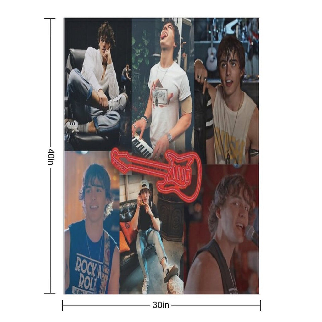 College of Charlie Gillespie from JATP Wrinkle-free Throw Blanket