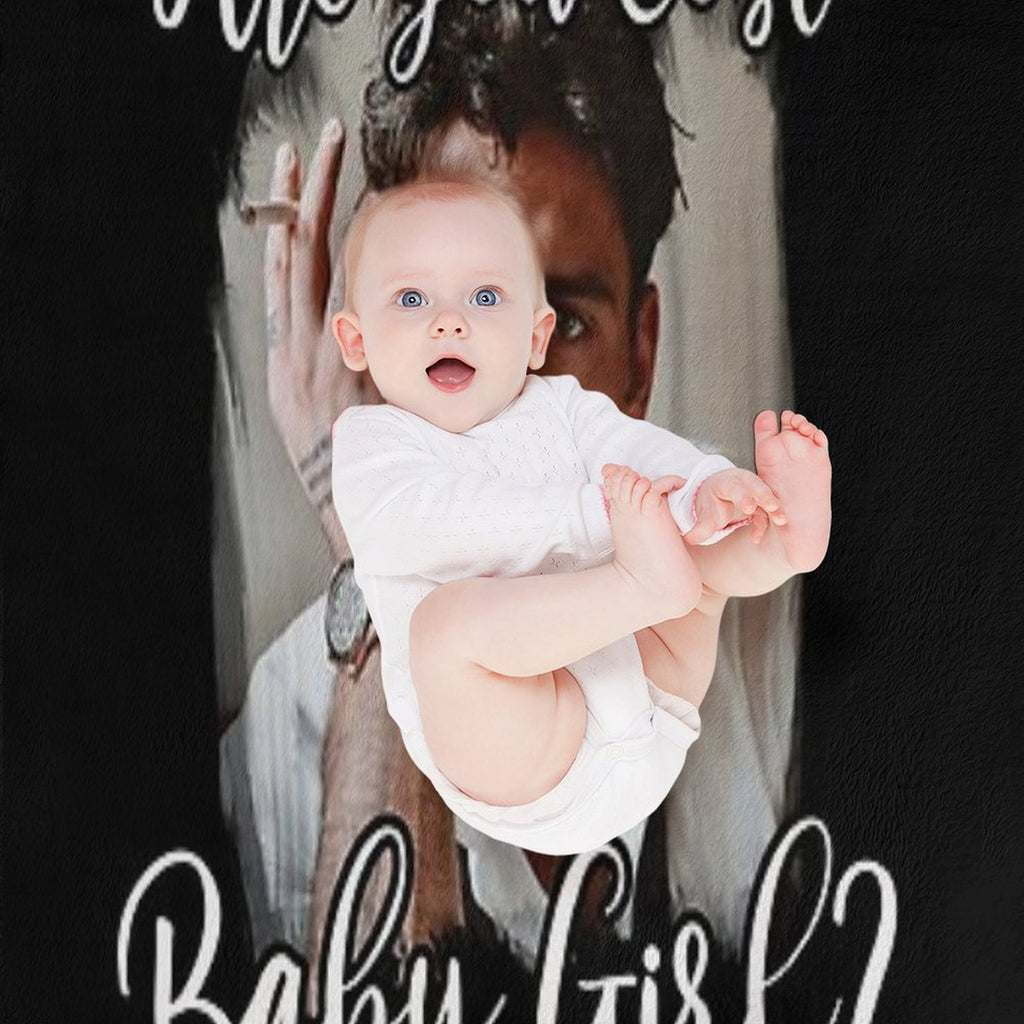 Are You Lost Baby Girl Cute Funny Netflix 365 Dni Days Massimo Movie Laura Poland Plush Throw Blanket