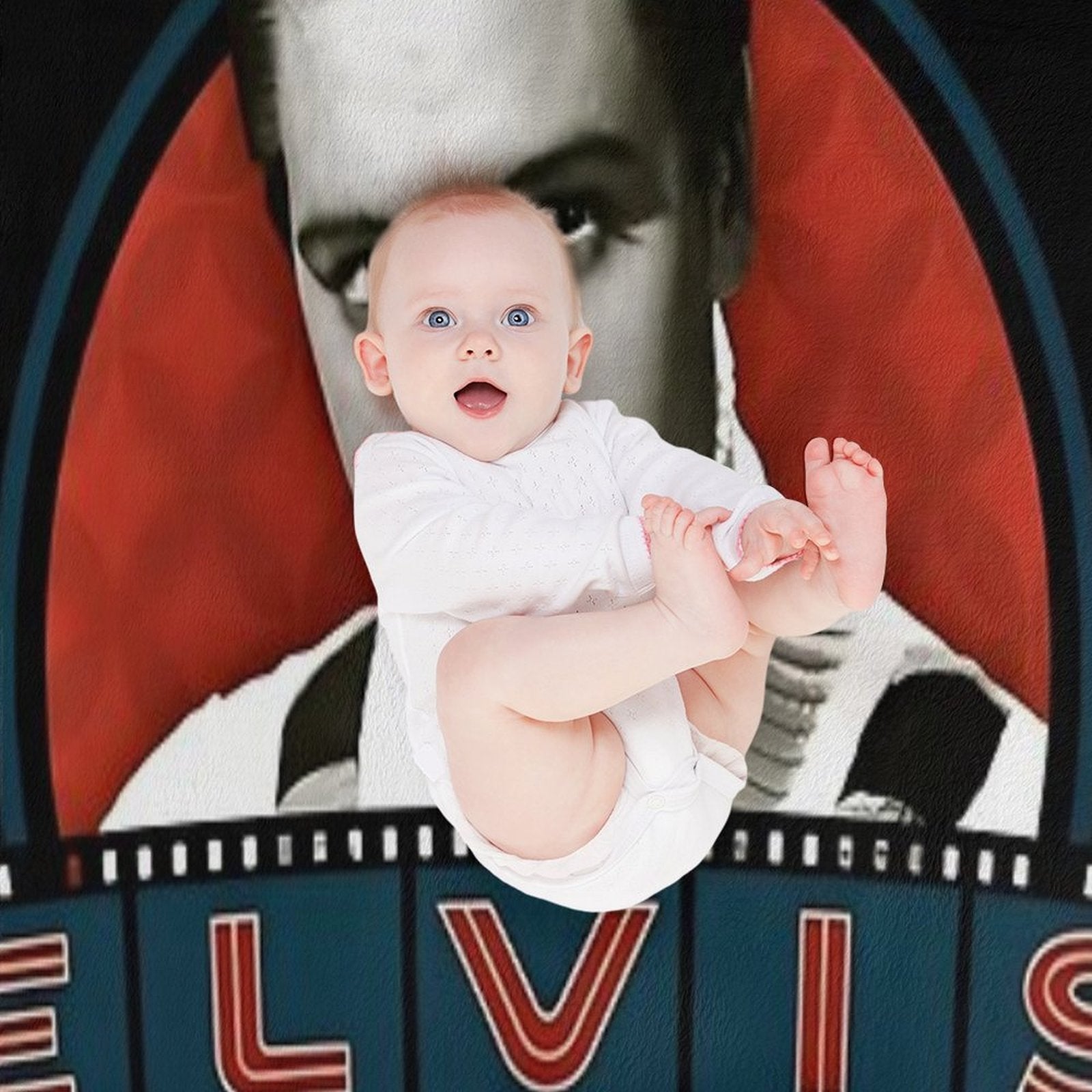 Bright Moonelvis Presley Elvis Presley Elvis Presley Elvis Presley, Elvis Presley Elvis Presley Elvis Presley Compact Throw Blanket