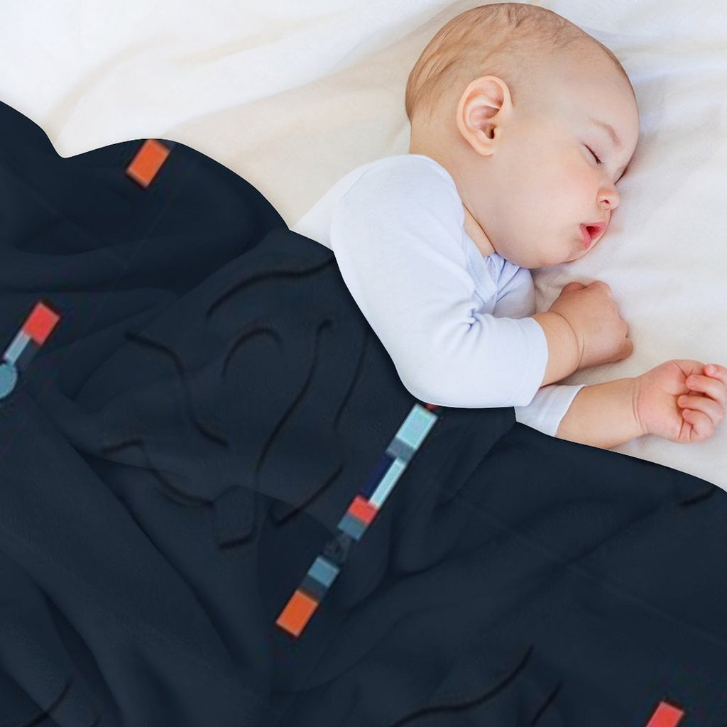 Factory Worker Sustainable Throw Blanket