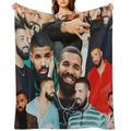 Drake Collage Gift-ready Throw Blanket