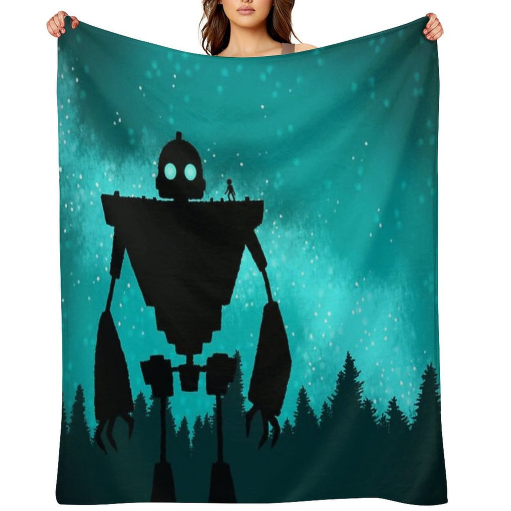 IRON GIANT All-season Throw Blanket