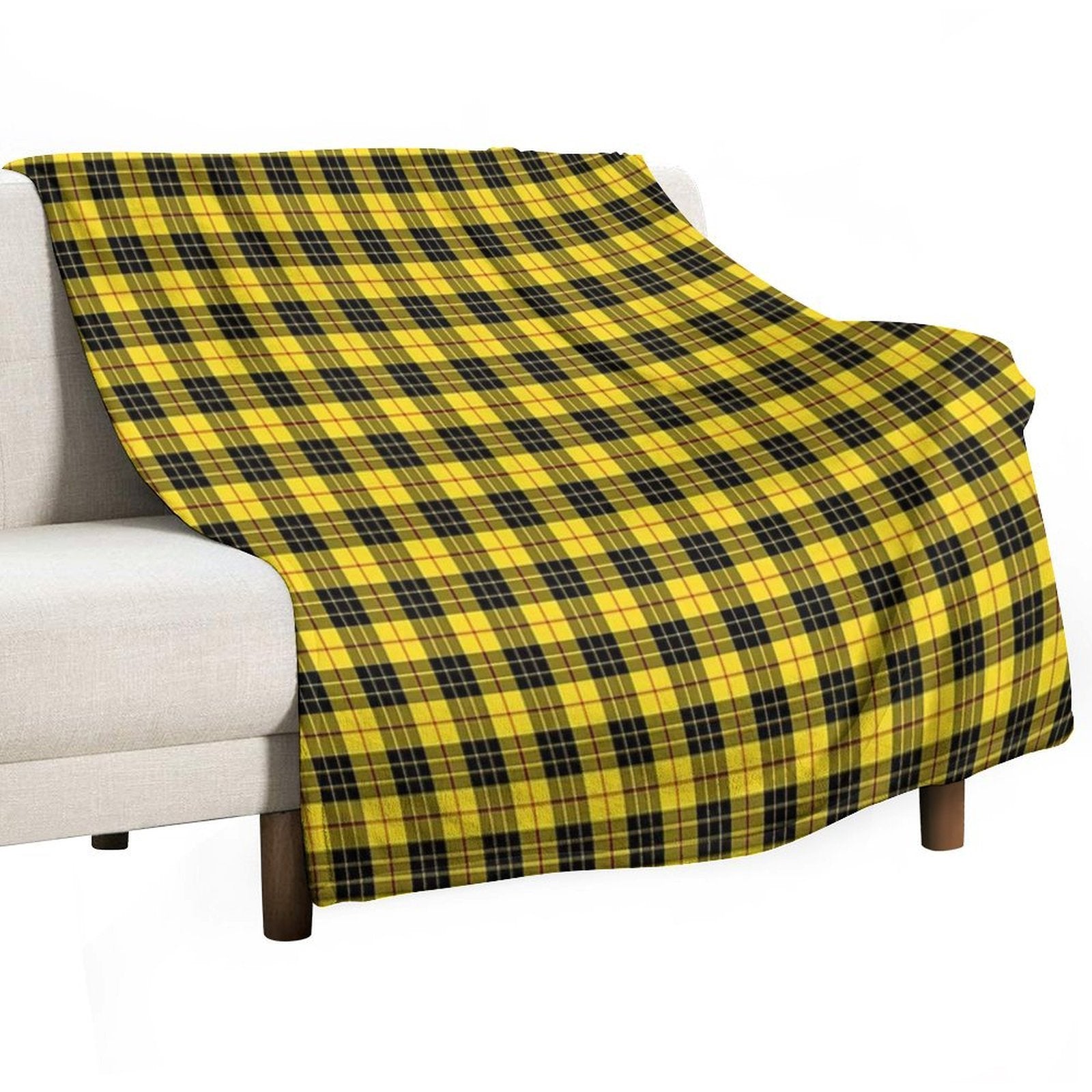 Clan MacLeod Tartan Eco-conscious Throw Blanket