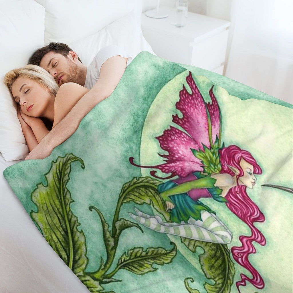 Flirting Eco-conscious Throw Blanket