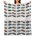 F1 All Cars 2022 Premium Throw Blanket