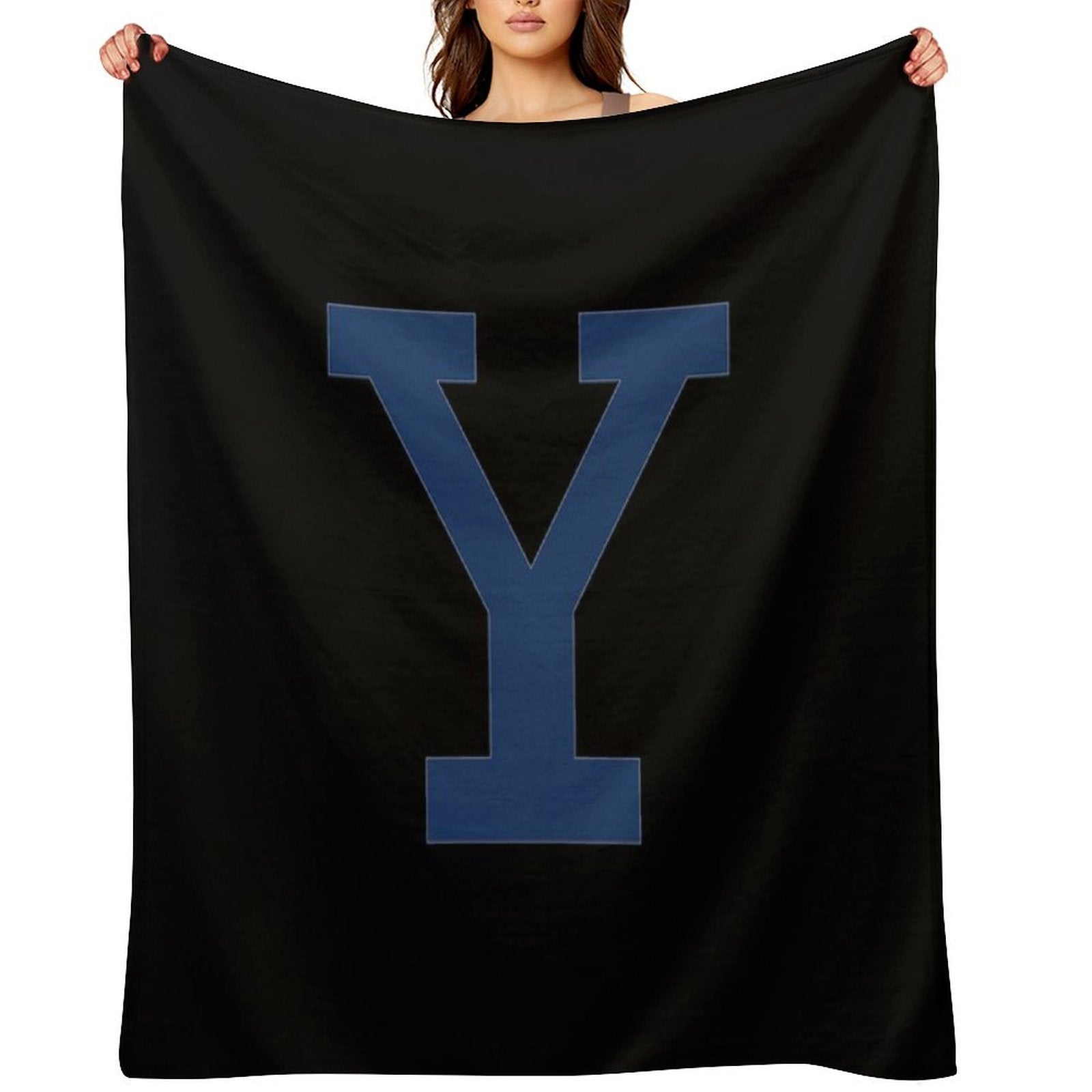 The Yale Iconic Shrink-resistant Throw Blanket
