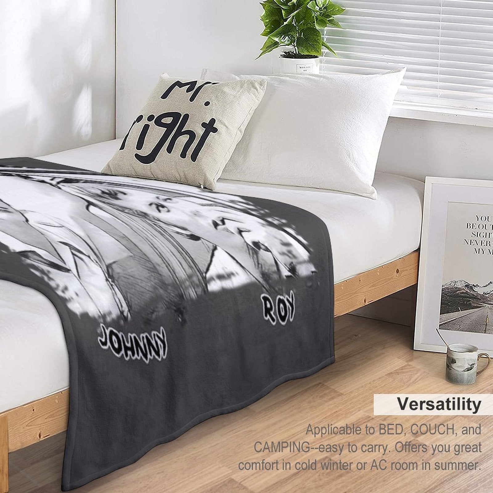 Emergency TV Show Roy And Johnny Velvety-soft Throw Blanket