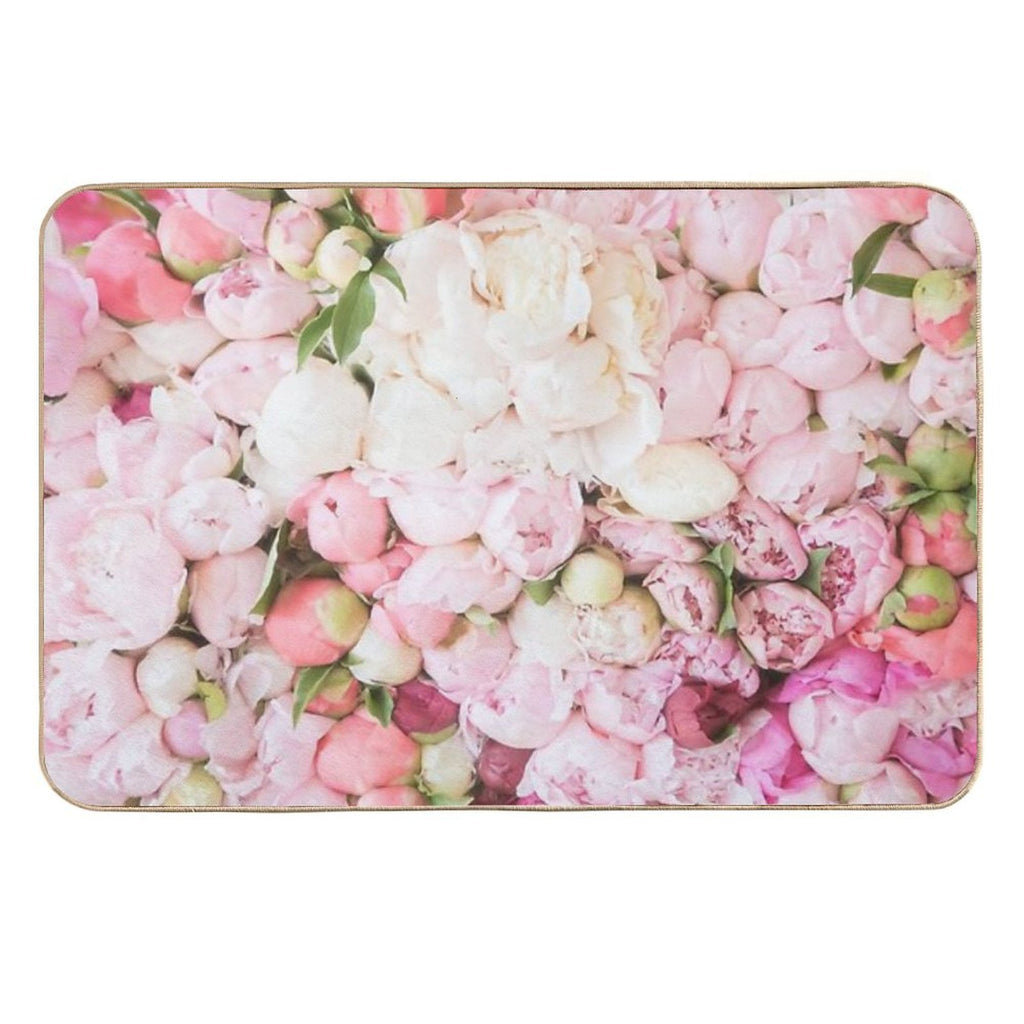 Peony Festival  Odorless Bath Mat